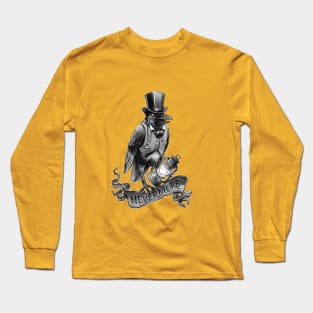 The Crow. Nevermore White Long Sleeve T-Shirt